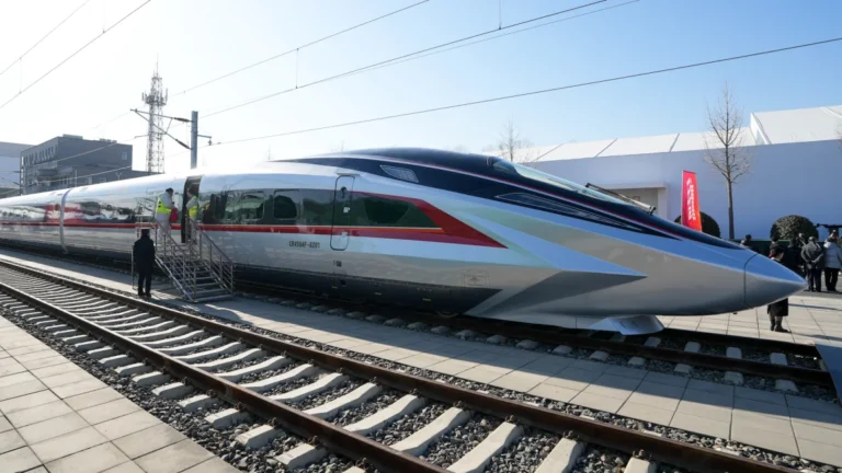 China reveals model for what may be the world’s quickest high-speed train