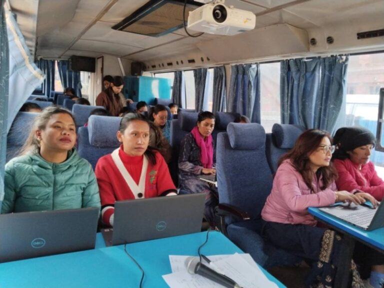 ladies teachers in Bhaktapur
