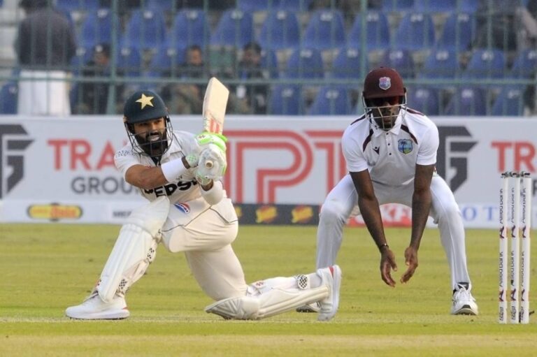 Shakeel and Rizwan resuscitate Pakistan to 143-4 in 1st test against West Indies