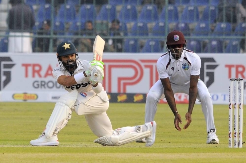 Shakeel and Rizwan resuscitate Pakistan to 143-4 in 1st test against West Indies