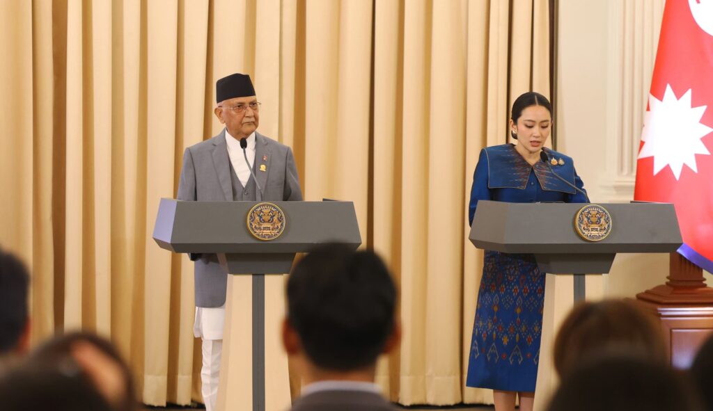 Nepal-Thailand relations reach modern tallness: PM Oli