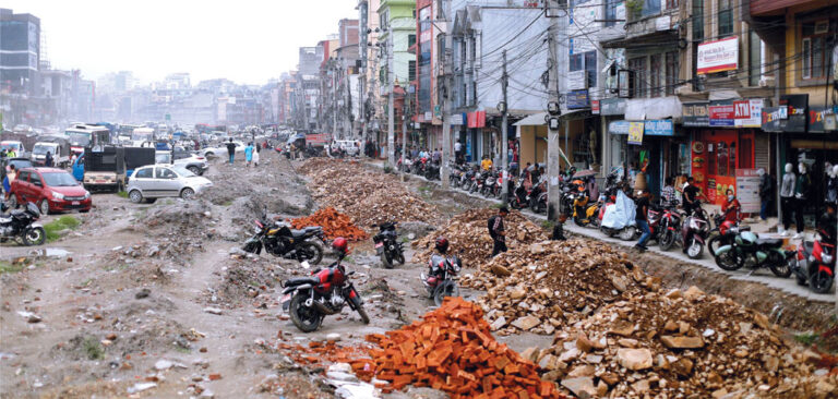 Ring Street development: Benefit path works to total some time recently monsoon