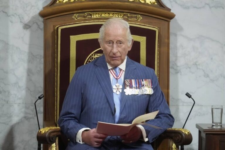 King Charles III says Canada facing unprecedented challenges as Trump threatens annexation