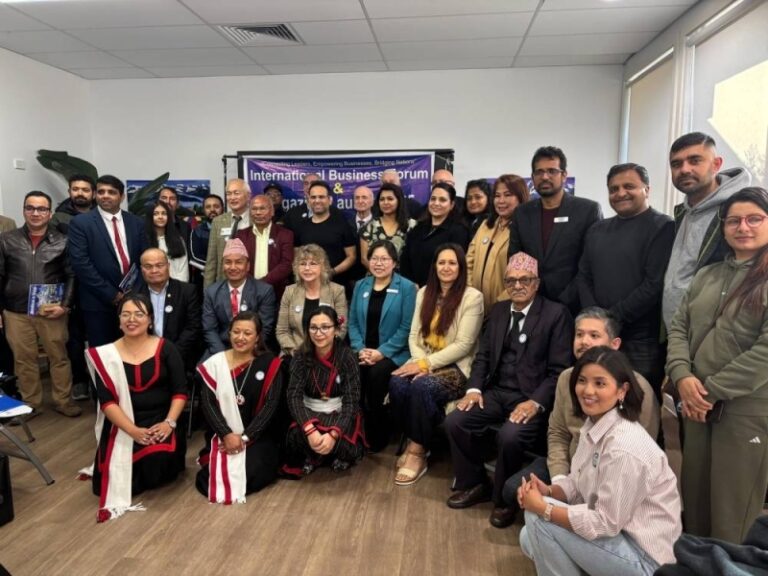 International Business Forum concludes in Australia with launch of Nepal–Australia Magazine